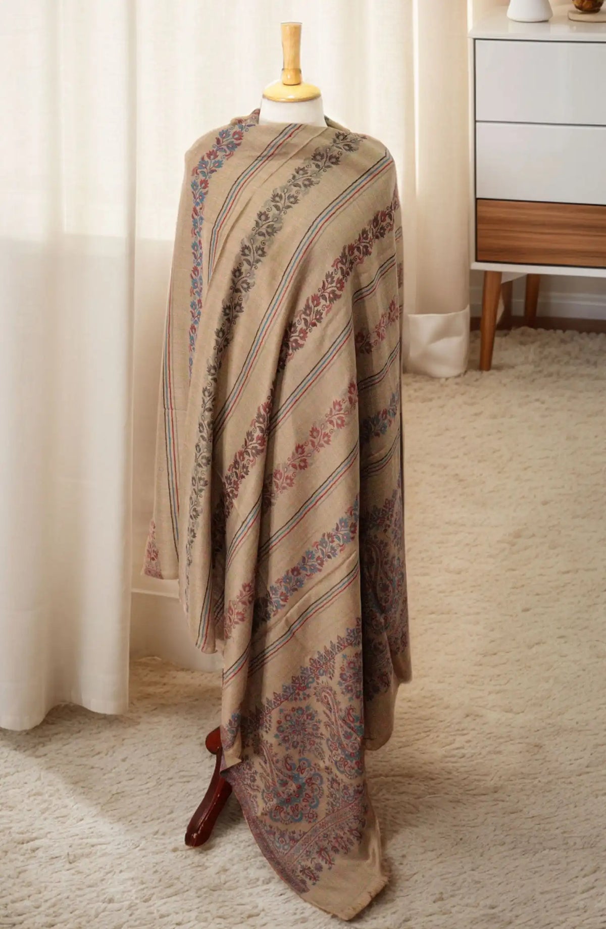 Winter Whispers Woolen Shawls Collection - ALM 4601800 G