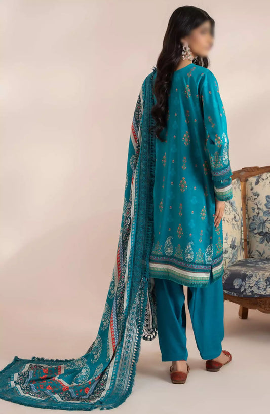 Mausummery Winter Unstitched Collection Vol 02 - Amazonite