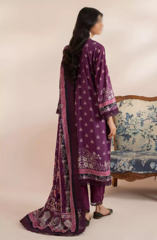 Mausummery Winter Unstitched Collection Vol 02 - Amethyst