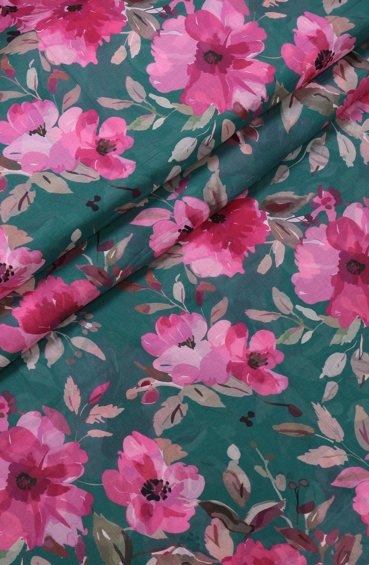 Amna Khadija Printed Lawn Unstitched 2 Piece Suit - D-04 - AM25CULCV5 - Green - Summer Collection