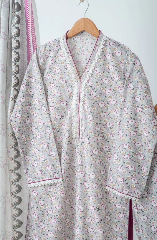 Amna Khadija Print Story Wrinkle Free Collection - APS 03