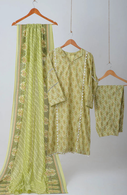 Amna Khadija Print Story Wrinkle Free Collection - APS 05