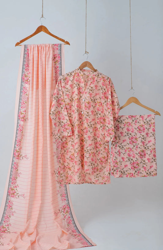 Amna Khadija Print Story Wrinkle Free Collection - APS 10