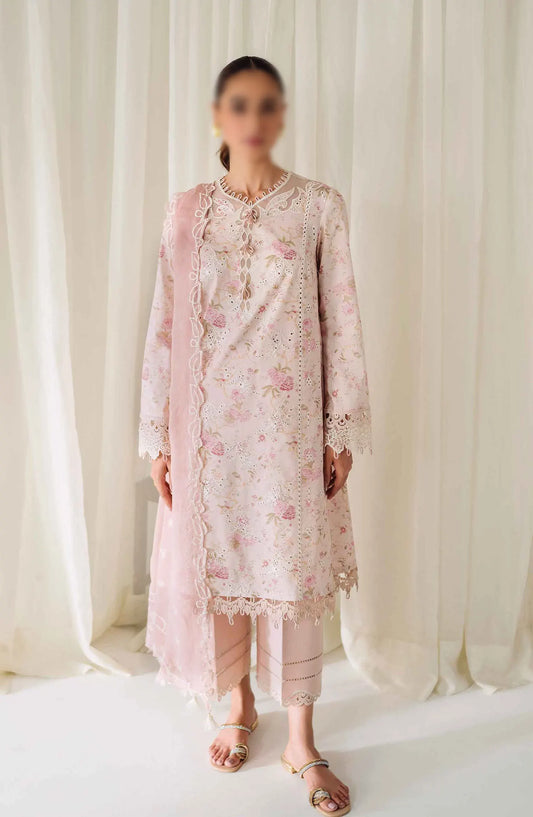 Qalamkar QPrints Lawn Collection 2024 - AR 10 HELENE