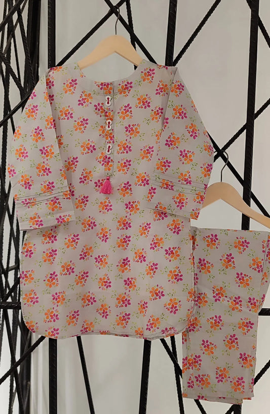 Amna Khadija Gurya Prints 2024 - ARB Cotton 2 Pc D