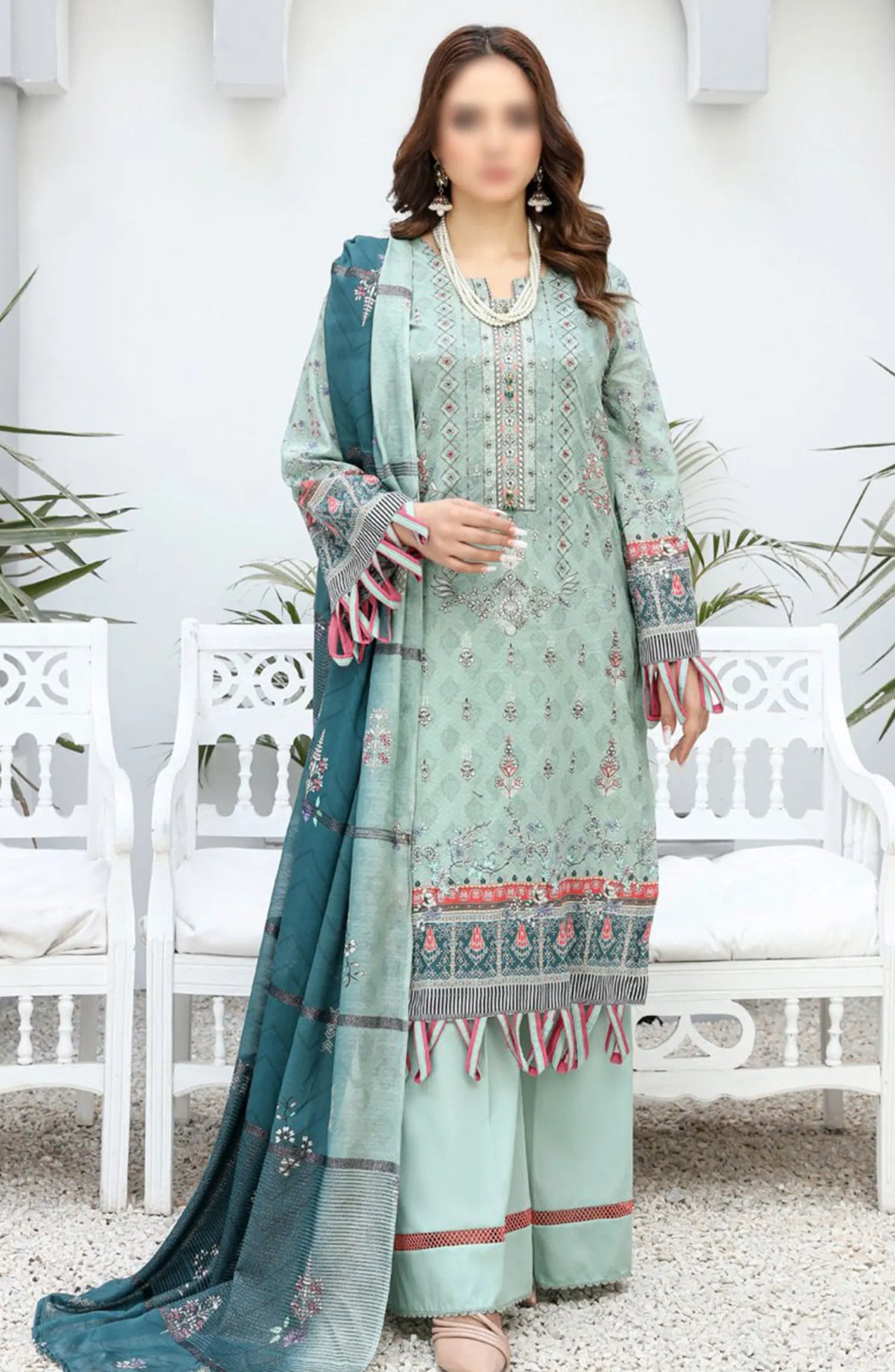 Dil E Momin Digital Print and Emb Lawn Collection Vol 05 - ART 01