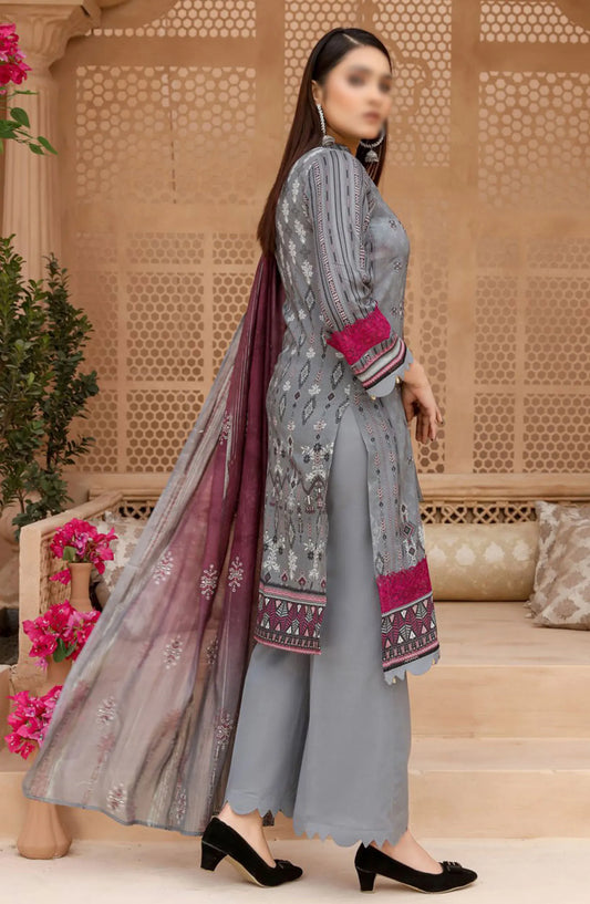Digital Print and Embroidered Lawn Collection Vol 02 - ART-02