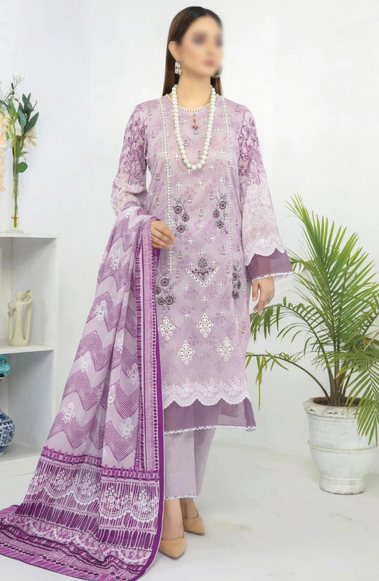 Abisha Printed and Embroidered Lawn Collection Vol 39 - ART 02