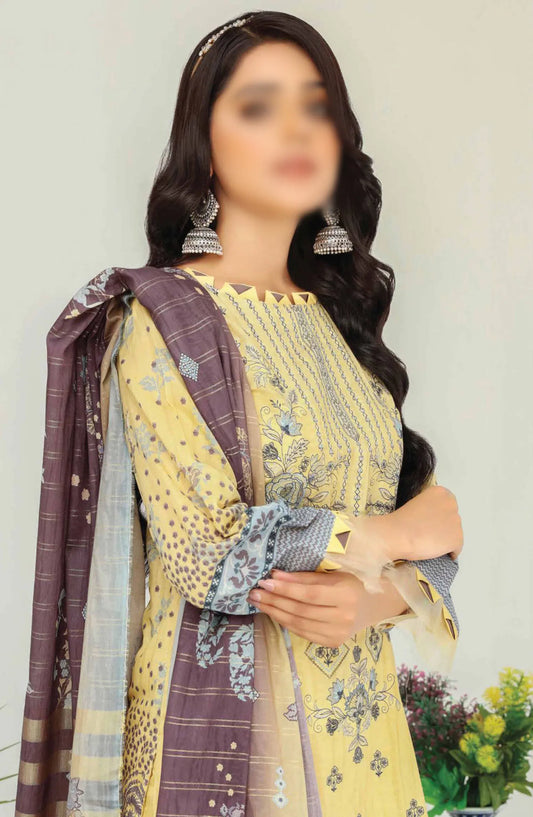 Abisha Dil E Momin Printed and Embroidered Lawn Collection Vol 50 - ART 05