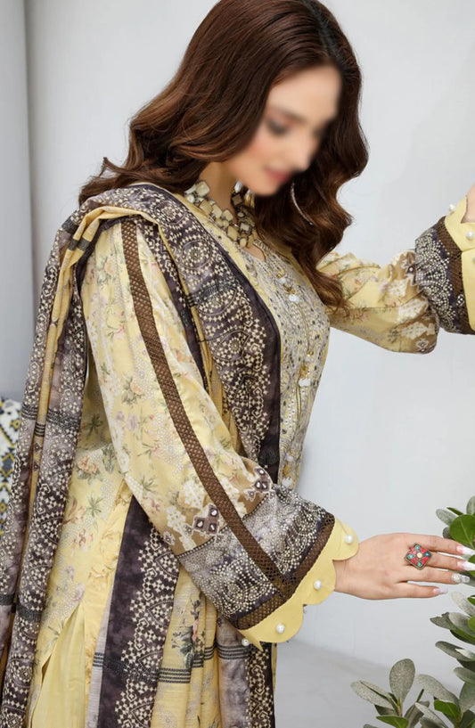 Dil E Momin Digital Print and Emb Lawn Collection Vol 05 - ART 05
