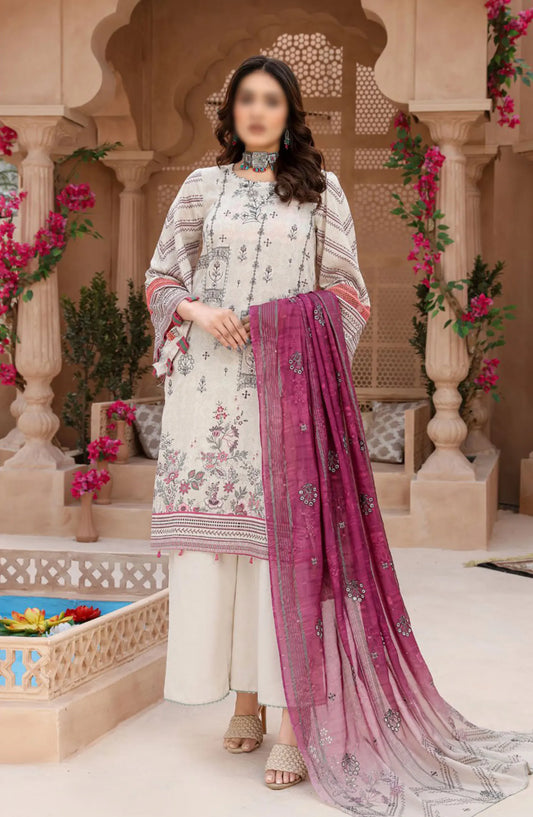 Digital Print and Embroidered Lawn Collection Vol 02 - ART-05