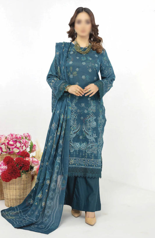 Abisha Printed and Embroidered Lawn Collection Vol 39 - ART 06