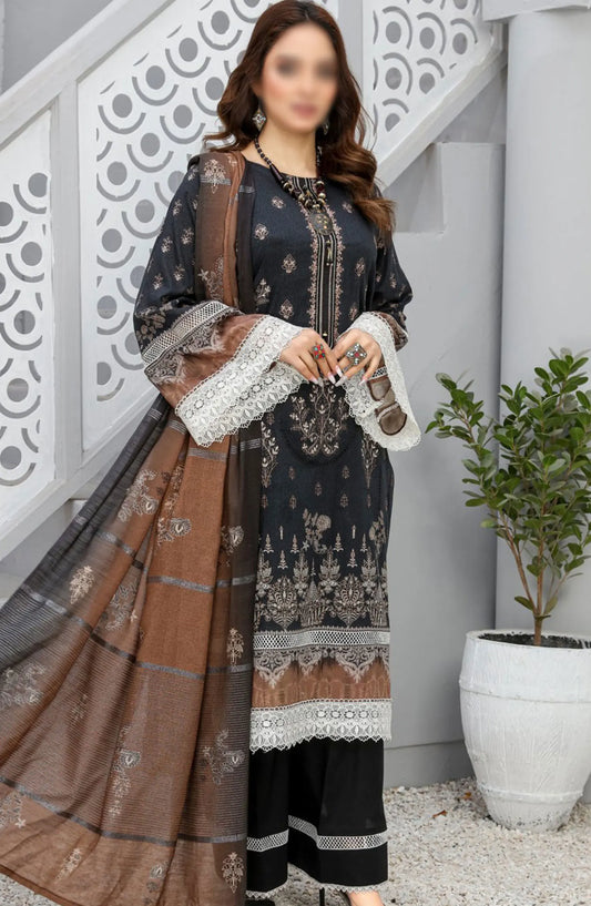 Dil E Momin Digital Print and Emb Lawn Collection Vol 05 - ART 08