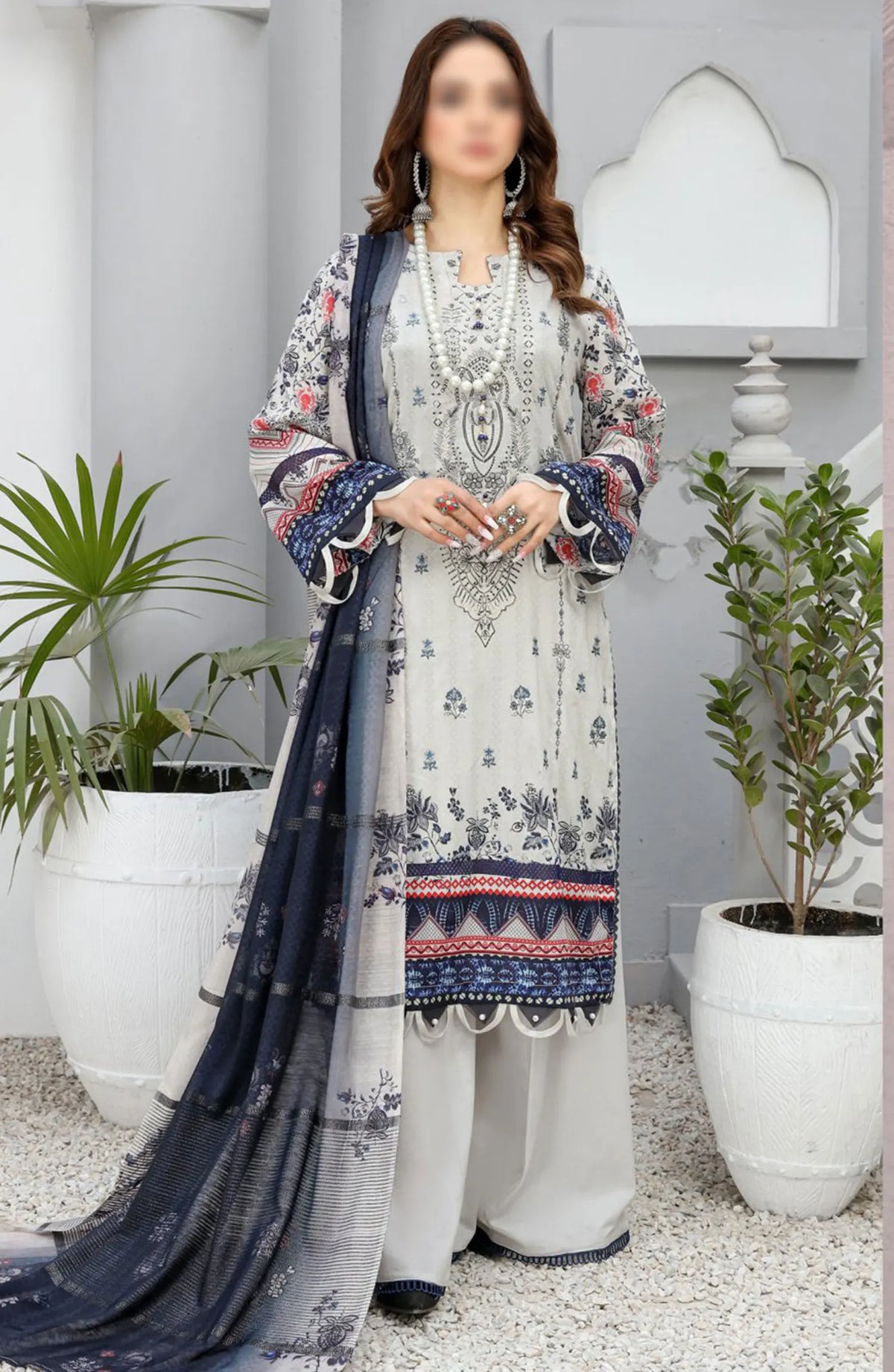 Dil E Momin Digital Print and Emb Lawn Collection Vol 05 - ART 09