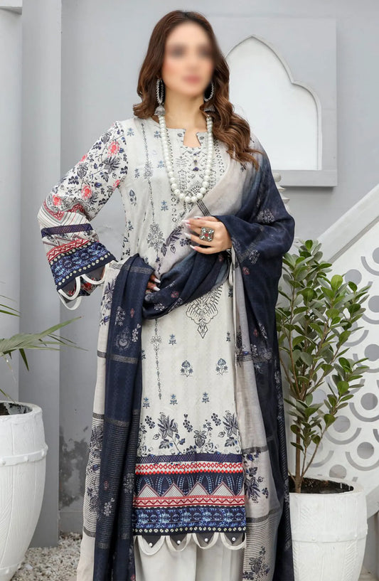 Dil E Momin Digital Print and Emb Lawn Collection Vol 05 - ART 09