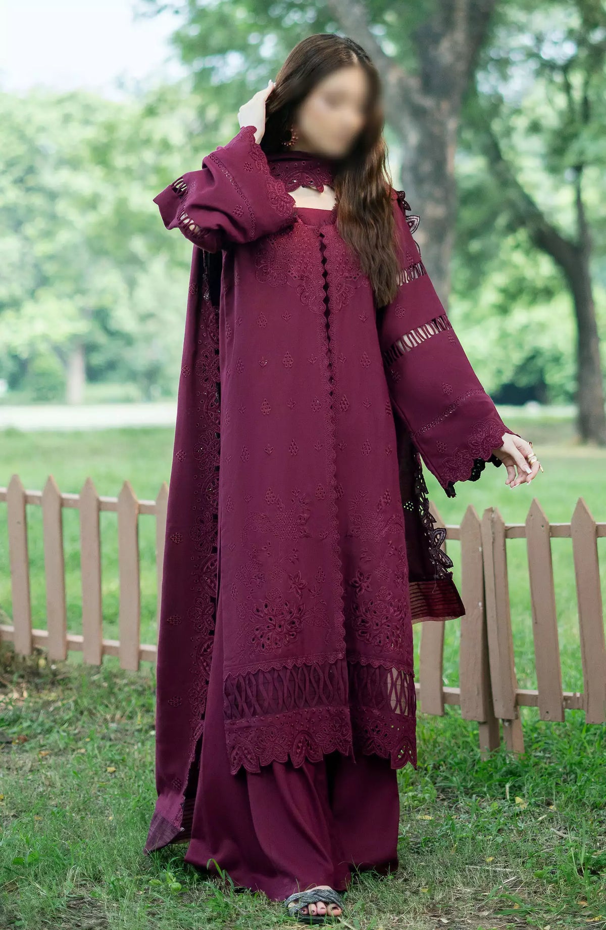 Zephyr Chikankari Wool Collection 2024 - Article 01