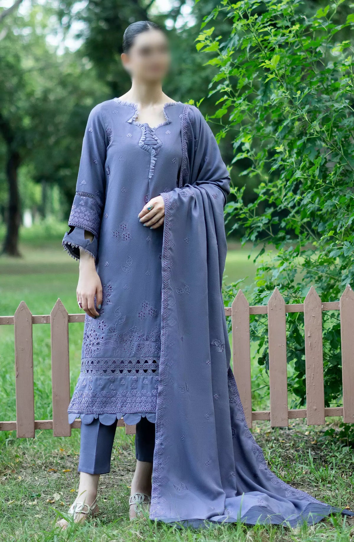 Zephyr Chikankari Wool Collection 2024 - Article 02