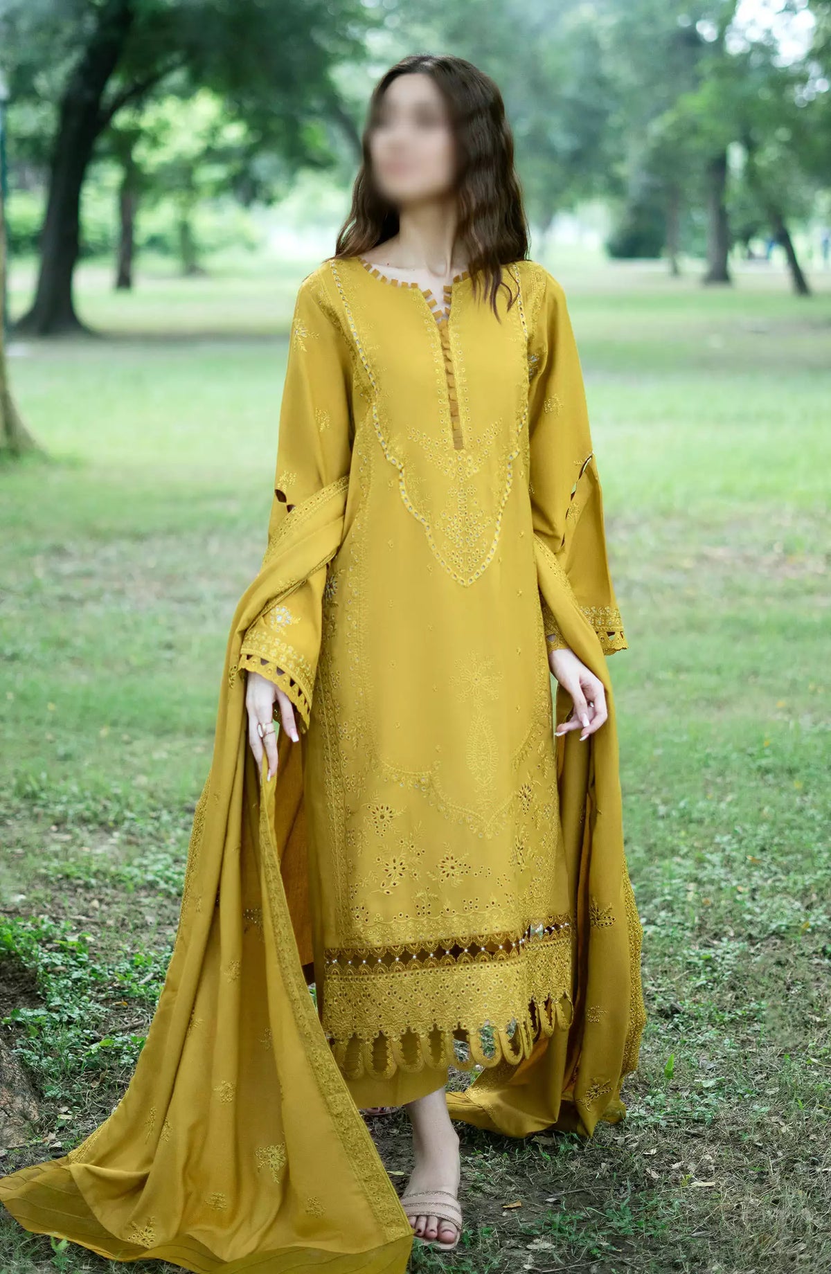 Zephyr Chikankari Wool Collection 2024 - Article 05