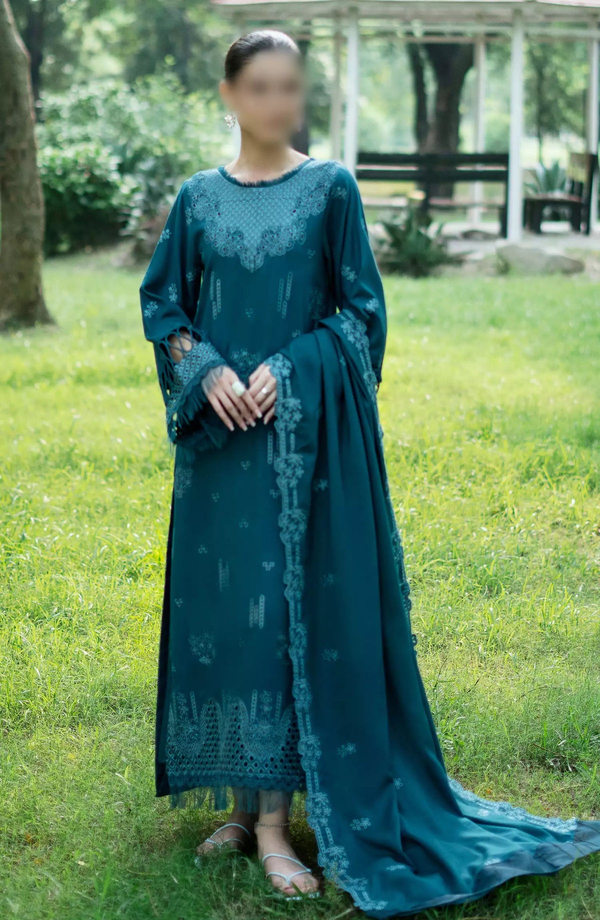 Zephyr Chikankari Wool Collection 2024 - Article 06