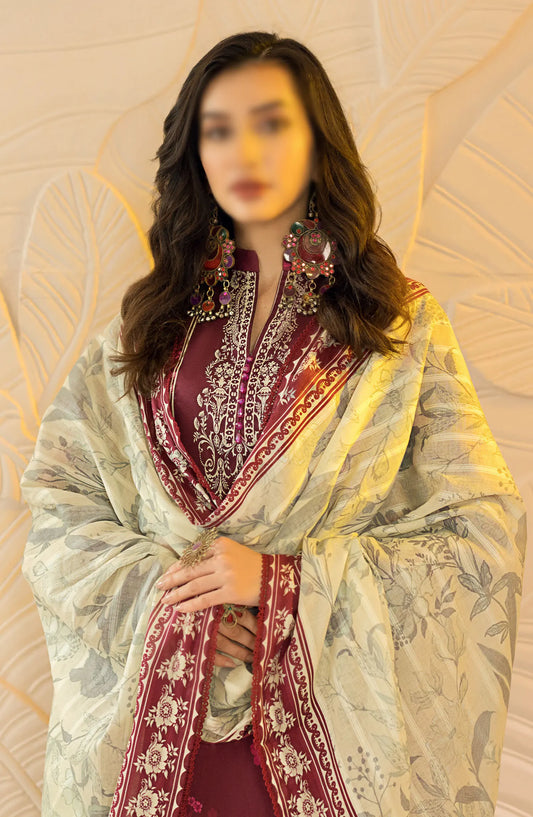 AL Zohaib Colors Digital Printed with Fancy Lawn Dupatta Collection Vol 02 - AZ 02