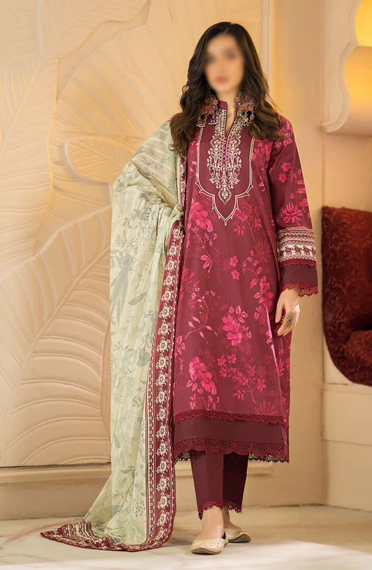 AL Zohaib Colors Digital Printed with Fancy Lawn Dupatta Collection Vol 02 - AZ 02