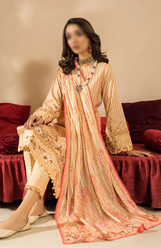 AL Zohaib Colors Digital Printed with Fancy Lawn Dupatta Collection Vol 02 - AZ 04