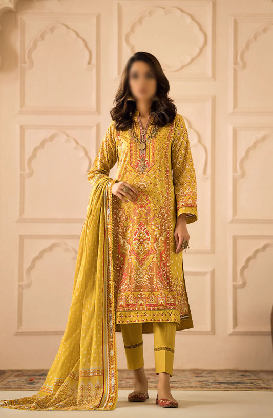 AL Zohaib Colors Digital Printed with Fancy Lawn Dupatta Collection Vol 02 - AZ 07
