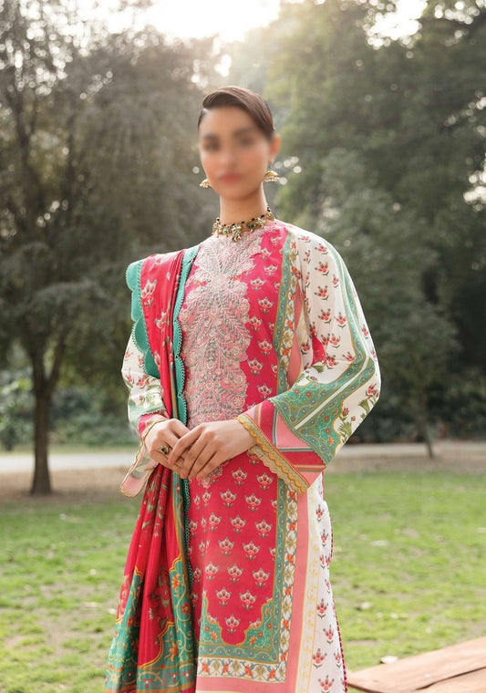 AZL 06 DAHLIA Ayzel By Afrozeh Bahar Unstitched Printed Lawn 2023