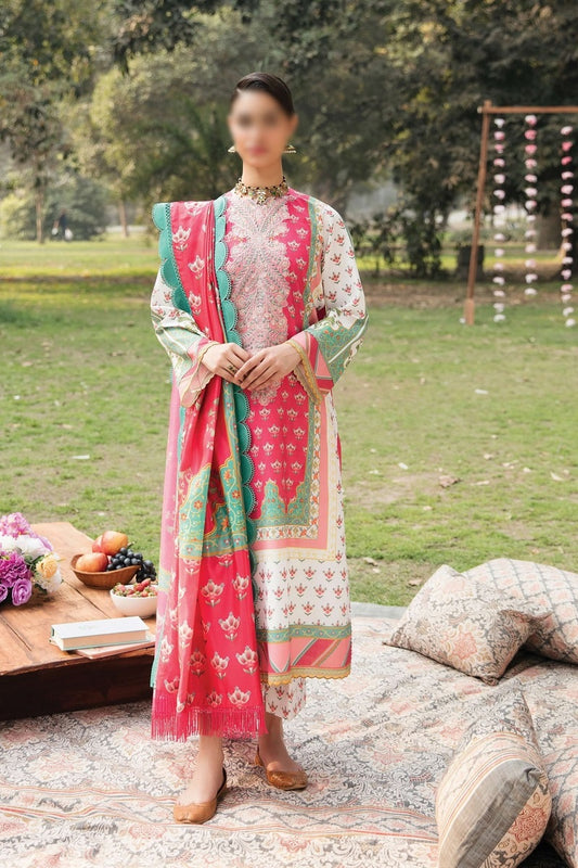 AZL 06 DAHLIA Ayzel By Afrozeh Bahar Unstitched Printed Lawn 2023