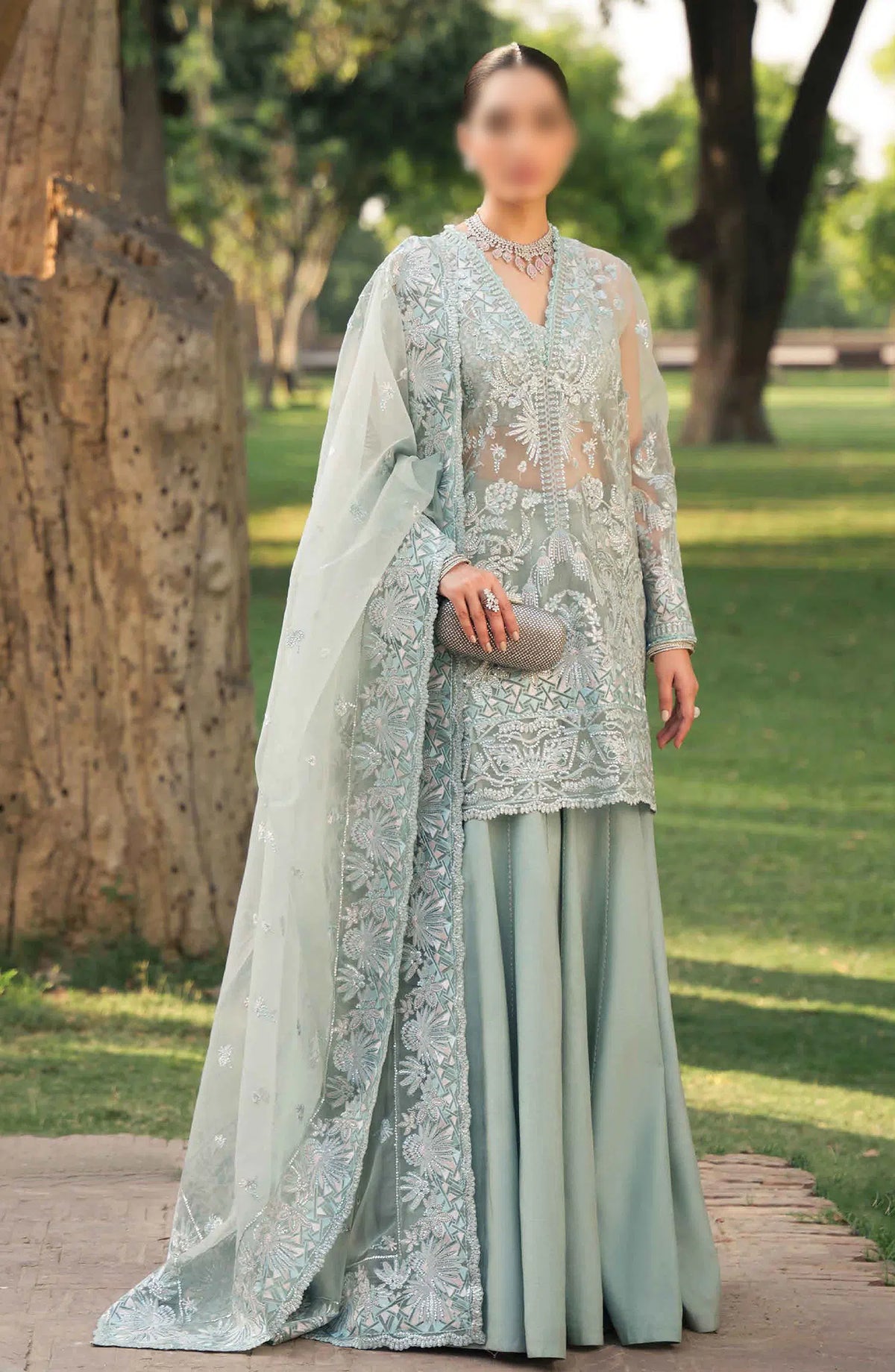 Ayzel Pehli Nazar Festive Chiffon Collection 2024 - AZW-23-24 V2-04 SULTANA