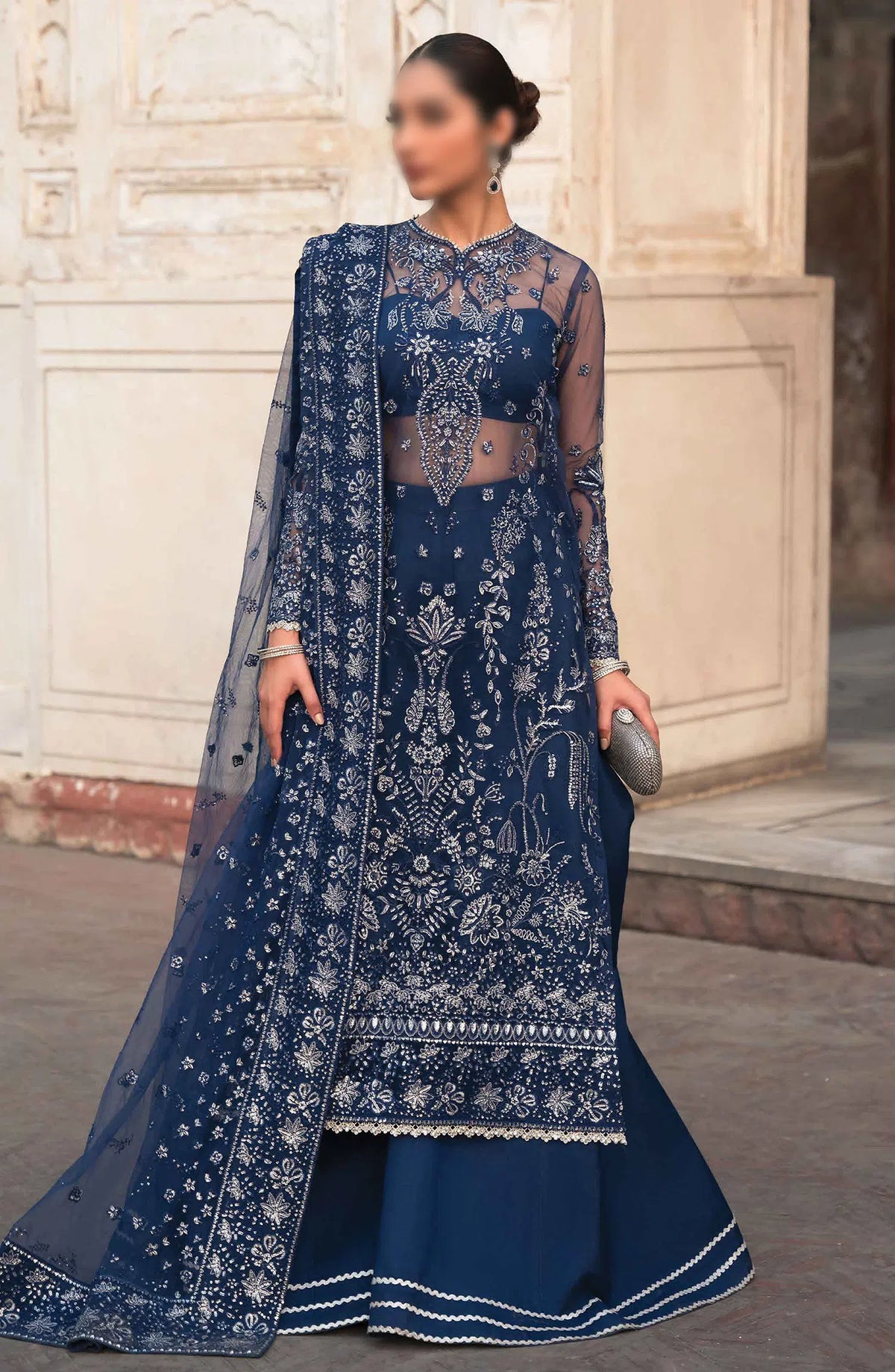 Ayzel Pehli Nazar Festive Chiffon Collection 2024 - AZW-23-24 V2-08 ZARINA
