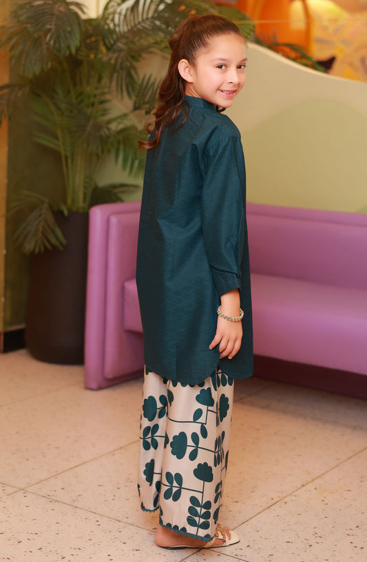 Amna Khadija Casual Cotton Stitched 2 Piece Suit - BBMDD-11D - AM25BNBD3 - Blue - Eid Collection