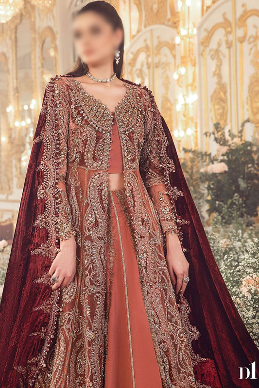 Mbroidered by Maria.B  Unstitched Edition 2023 - Bd-2701