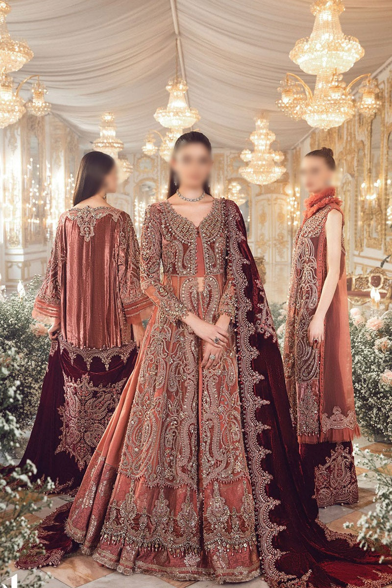 Mbroidered by Maria.B  Unstitched Edition 2023 - Bd-2701