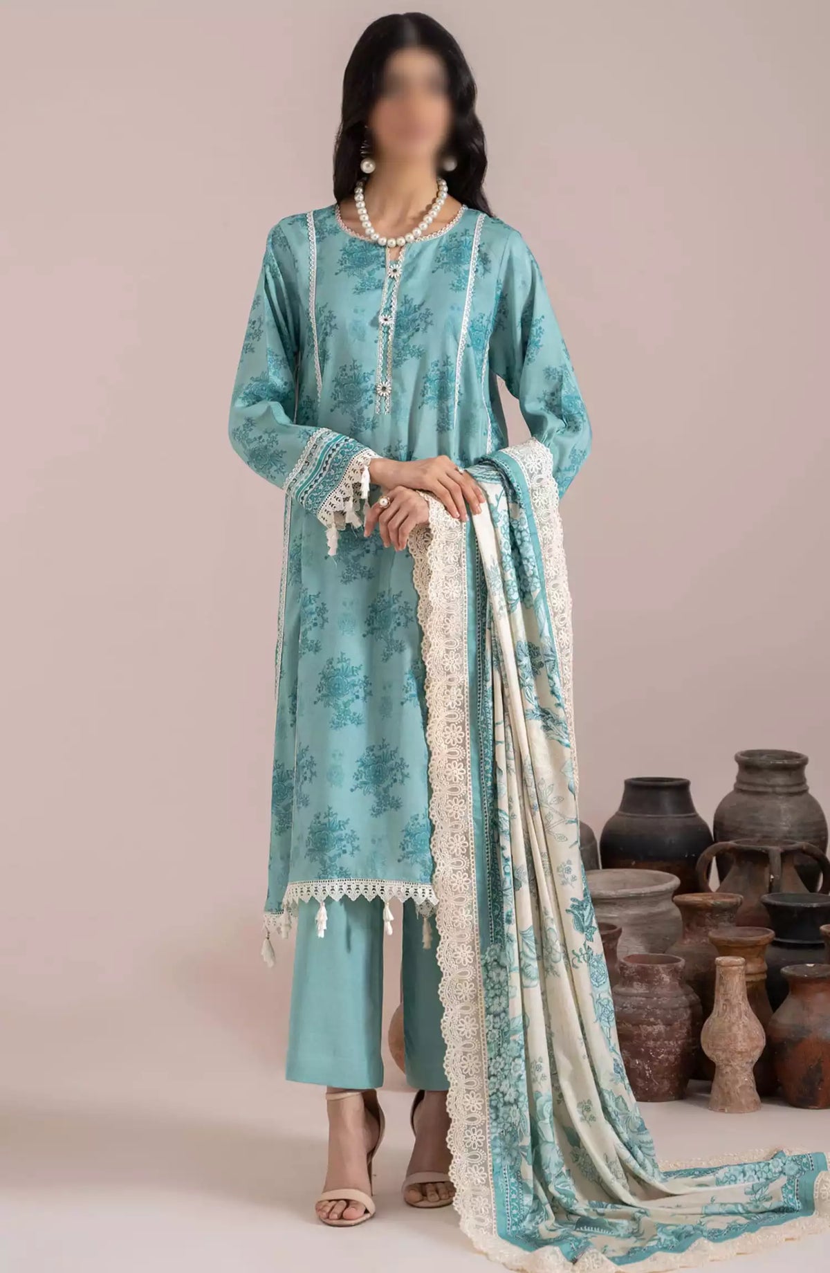 Mausummery Winter Unstitched Collection Vol 02 - Beryl