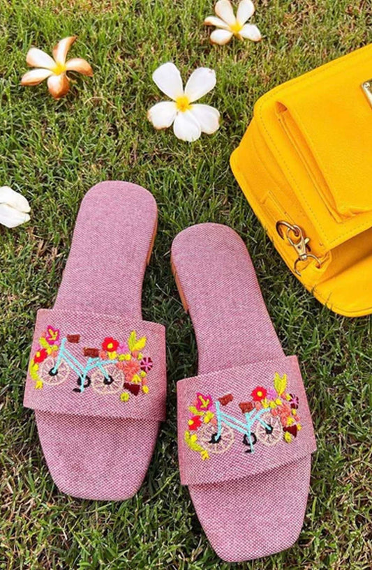 Khussa Darbar Fastive Style Slipper Bicycle