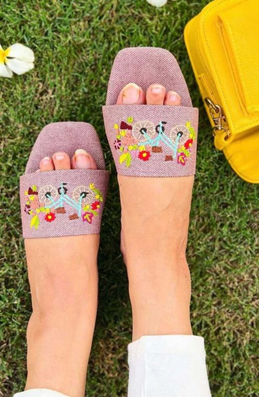 Khussa Darbar Fastive Style Slipper Bicycle