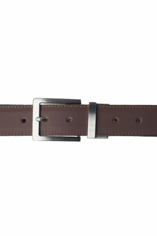 Belts Collection By Jild - BLACK BROWN Double Sided Reversible Men's' Leather Belt