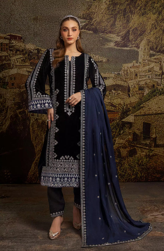 Merakish Luxury Velvet Collection 2024 - Black Eyes