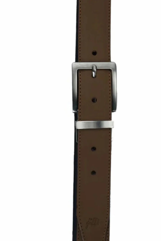 Belts Collection By Jild - BLACK TAN-BROWN Double Sided Reversible Men's' Leather Belt