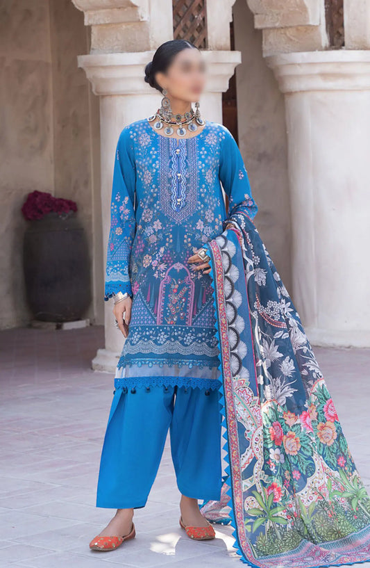 Spring Summer Unstitched Collection 2024 - Bluebell