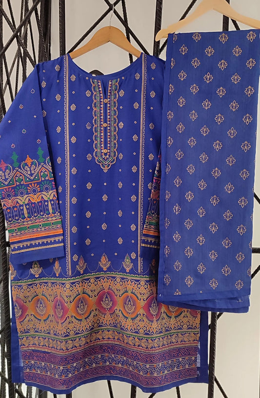 Golden Elegance 3 pc pret wear collection by Amna Khadija - BP 04