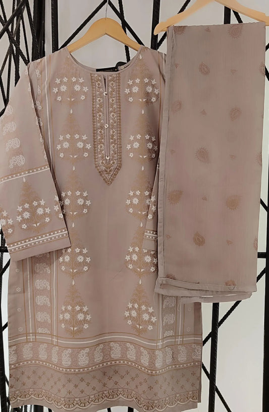 Golden Elegance 3 pc pret wear collection by Amna Khadija - BP 10