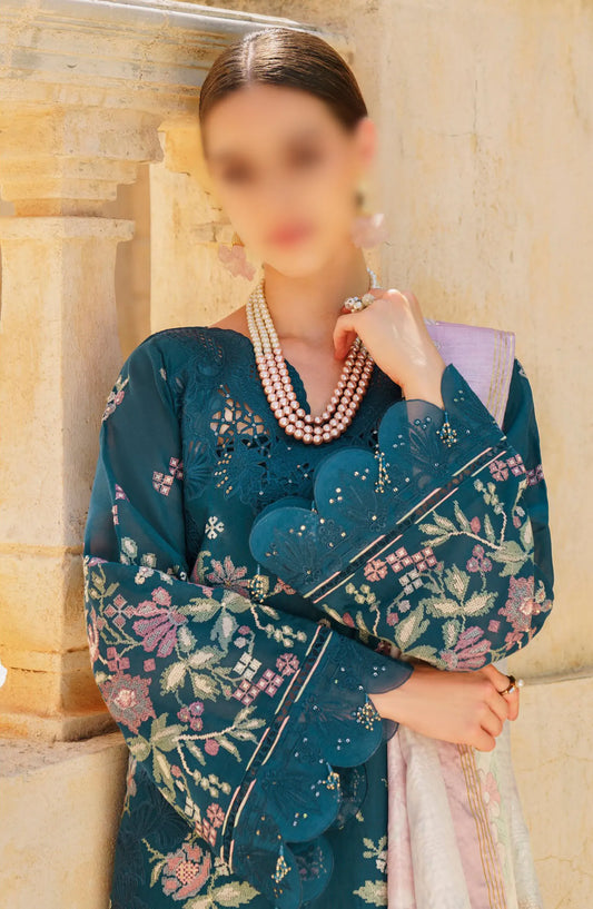 BAROQUE Embroidered SWISS LAWN  2024 Festive Collection - BQL-SL12-D02