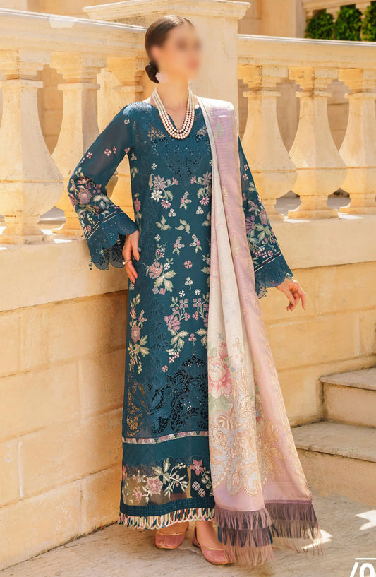 BAROQUE Embroidered SWISS LAWN  2024 Festive Collection - BQL-SL12-D02