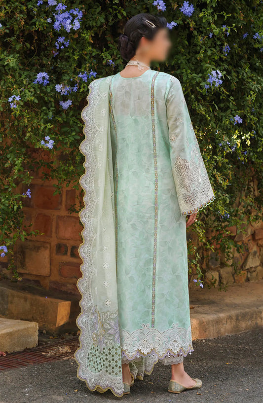 BAROQUE Embroidered SWISS LAWN  2024 Festive Collection - BQL-SL12-D07