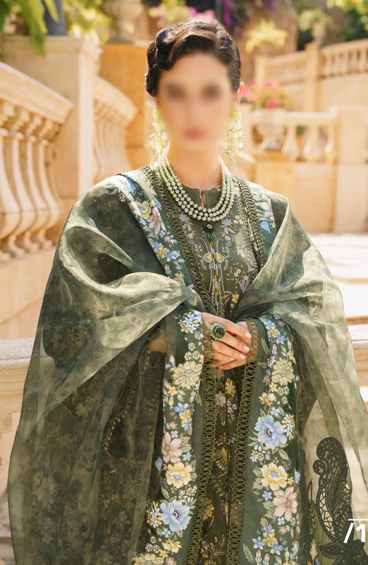BAROQUE Embroidered SWISS LAWN  2024 Festive Collection - BQL-SL12-D10