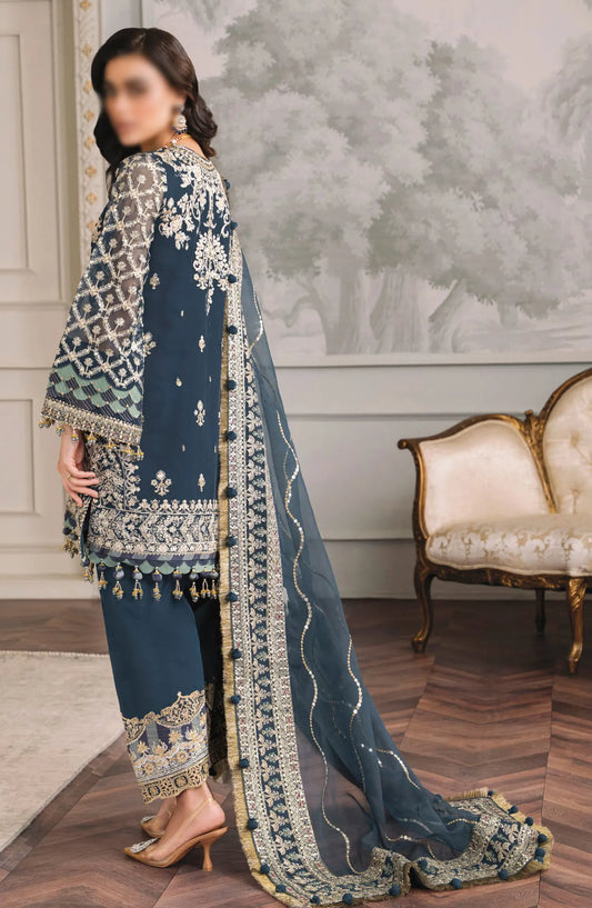 Baroque Chantelle Embroidered Collection Vol 12 - BQU-CH12-D01