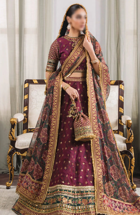 Baroque Chantelle Embroidered Collection Vol 12 - BQU-CH12-D03