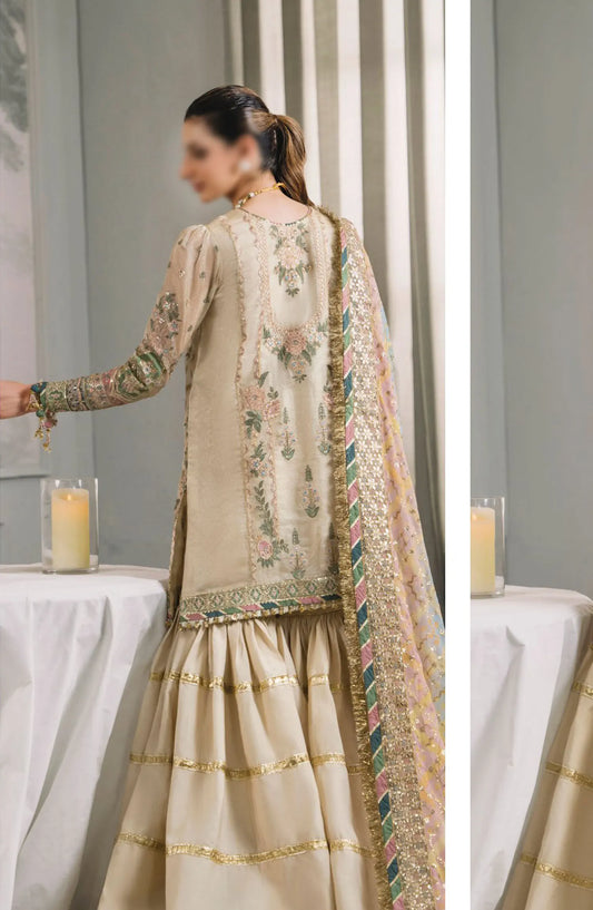 Baroque Chantelle Embroidered Collection Vol 12 - BQU-CH12-D04